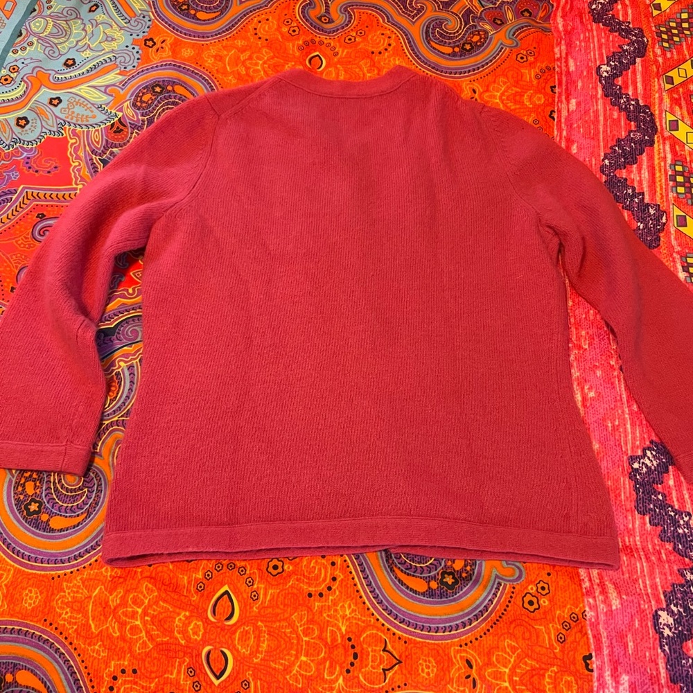 Banana Republic Raspberry Cardigan - Picture 3 of 3